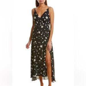 Starry Night Black Maxi Skirt